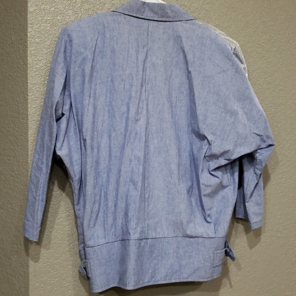 Or-Lee vintage chambray 2piece tank top and jacket - Picture 8 of 8